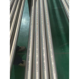 Titanium Steel Tube, ASME SB338 Gr.2, 25.4*1.25*5500 mm, PE