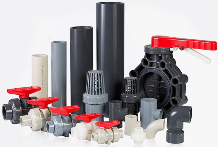 UPVC, CPVC, PPH, PVDF Industrial Pipe