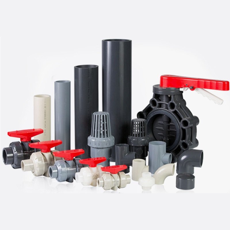 UPVC, CPVC, PPH, PVDF Industrial Pipes, ANSI, JIS, DIN, CNS