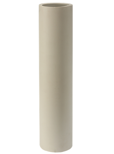 DIN PPH Pipe, 1/2-12 Inch, CL150, SCH 80, PE, 4 Meters