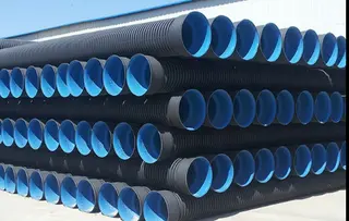 HDPE Corrugated Pipe for Drainage, SN4, SN8, SN10, DN200-DN800
