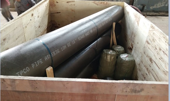 ASME B36.10M SMLS Pipe, ASTM A106 Grade B, 16 IN, DN400