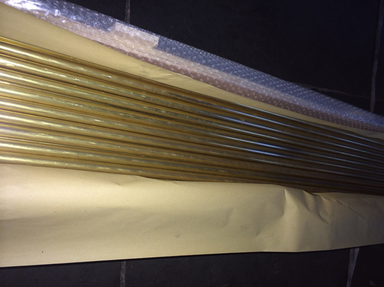 ASTM B111 C68700 Pipe, 12 mm x 1 mm AW, PE