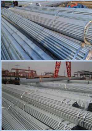 Hot Galvanized Seamless Pipe, 1/2-12 IN, 6 Meter, Plain Ends