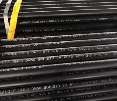 Low-temperature Carbon Steel Pipe, ASTM A333 Grade 6, 2 Inch