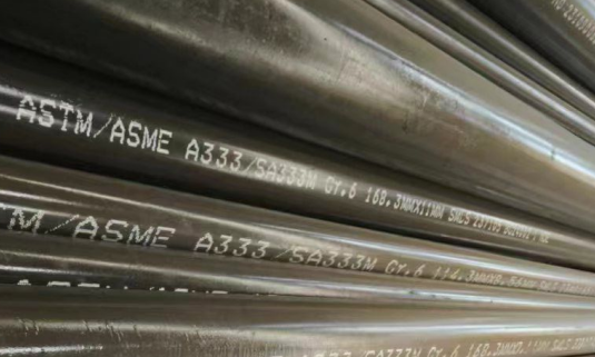 LTCS Seamless Pipe, ASTM A333 Grade 6, ASME SA333, 1/2-24 IN