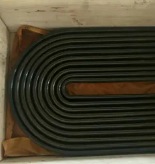 Seamless U Tube, ASTM A213 T9, OD 19.05 x L 12500 x WT 2.1mm, PE