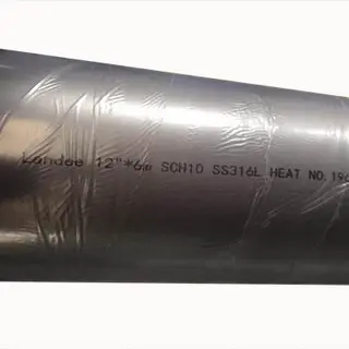 ASME B36.19 Stainless Steel Pipe, ASTM A312 TP316L, Seamless