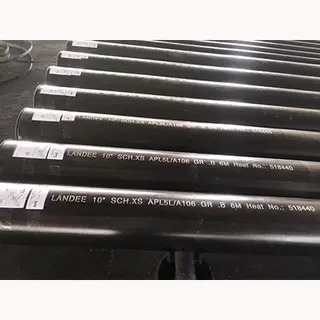 10 Inch SMLS Pipe, ANSI B36.10, SCH XS, BE, 6 Meters
