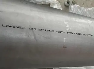 Duplex Seamless Pipe, ASTM A790 UNS S32750, 10 Inch, DN250