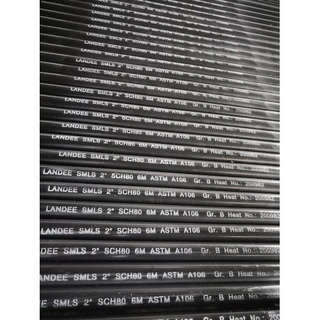 ASTM A106 Gr.B Seamless Steel Pipe, ASME B36.10, OD 60.3 mm