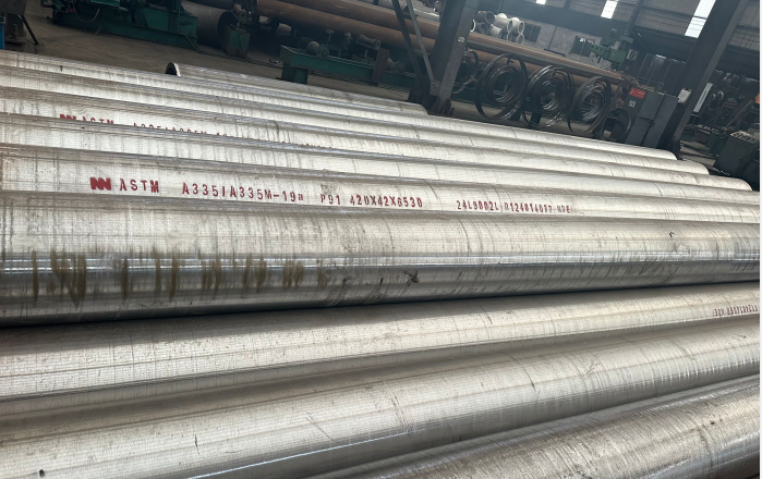 Seamless Steel Pipe, ASME SA335, SA106, SA333, 1/2-42 Inch