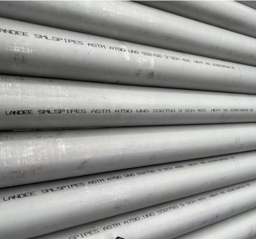 Duplex Stainless Steel Pipe, ASTM A790 S32750, 3 IN, SCH 40S