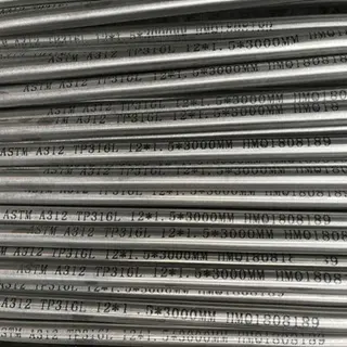 ASTM A312 TP316L Stainless Steel Pipe, Seamless, Polished, 12 MM