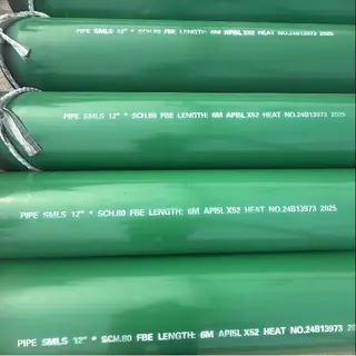 Fusion Bonded Epoxy Coated Steel Pipe, OD 60-3000 mm, BE Ends
