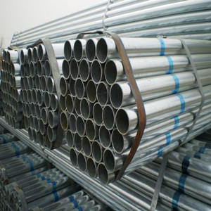 ASTM A53 Gr.B Galvanized Steel Pipe, 5.8 Meters, Plain End