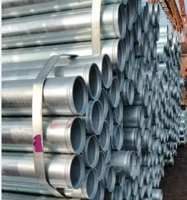 ASTM A53 Grade B Galvanized Pipe, Seamless, 4 Inch