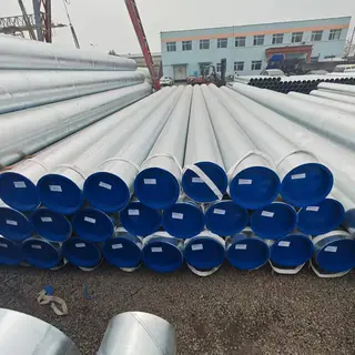 ASTM A53 Grade B Steel Pipe, ASME B36.10, 16 Inch, 12 M, HDG