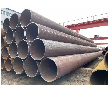 API 5L X52 Pipe, LSAW, OD 28 Inch, WT 19.05 MM, 12 Meters