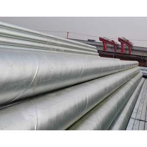 ASTM A53 Gr.B SSAW Pipe, Hot Dip Galvanized, OD 406.4 MM, 6.4 MM
