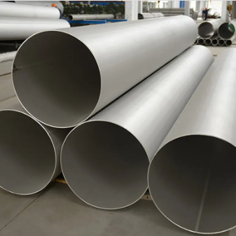EFW Stainless Steel Pipe, Grooved, Threaded Beveled End
