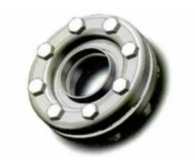 Stamped slip-on flange structure