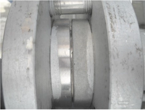 On-site assembly of the lap joint flange