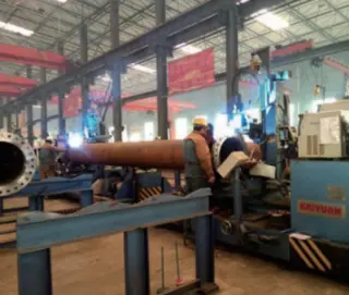 Automatic Flange Welding Machine
