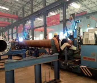 Automatic Flange Welding Machine