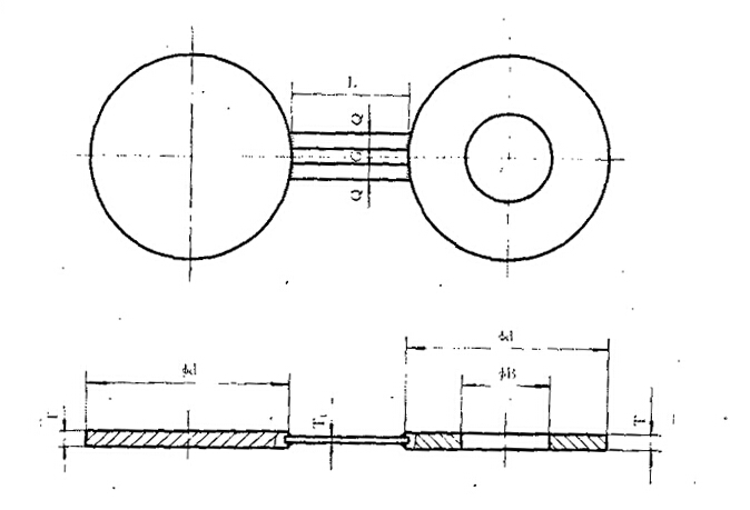 API 590 FF Spectacle Blind Flange, 600LB, 10 Inch - Landee Flange