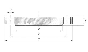 RTJ Flanged Blind Flange, CL600, 18 Inch