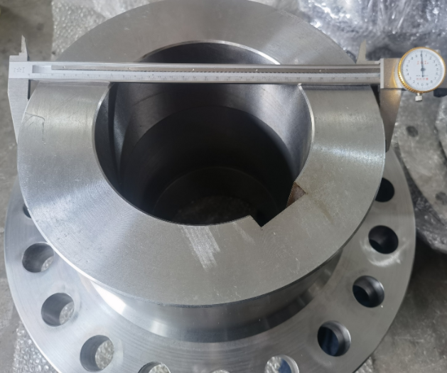 Forged Steel Hub Flange, C45 Materials 