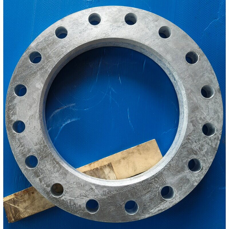 Hot Dip Galvanized Flange, EN 1092-1 Type 02, A105, DN350