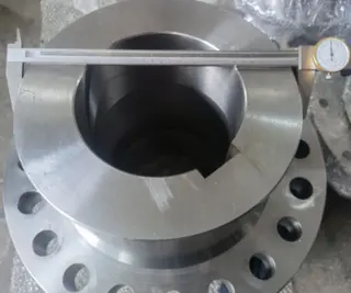 Forged Steel Hub Flange, C45 Materials 