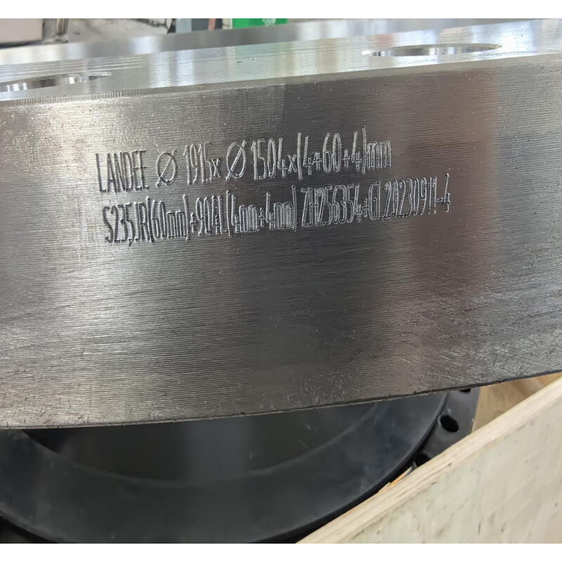 SS 904L Clad Plate Flange, S235JR, OD 1915 mm, ID 1504 mm
