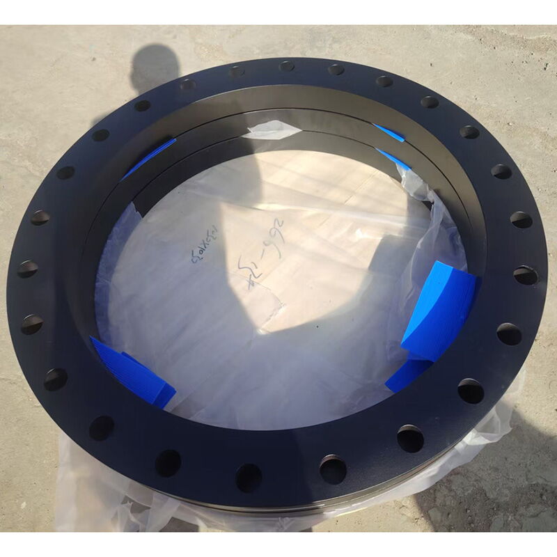 Epoxy Coated Plate Flange, ISO 7005, A105, 32 Inch, CL150 LB