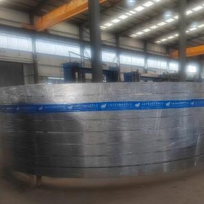 EN10025 S355NL Ring Flange, OD 4950 mm, ID 4350 mm