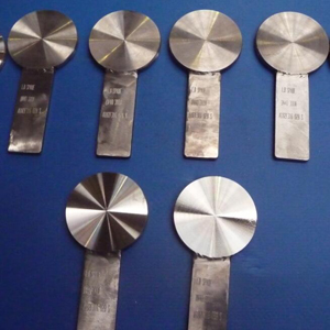 A182 F316 Spade Ring Blind Flanges, DN50, PN50