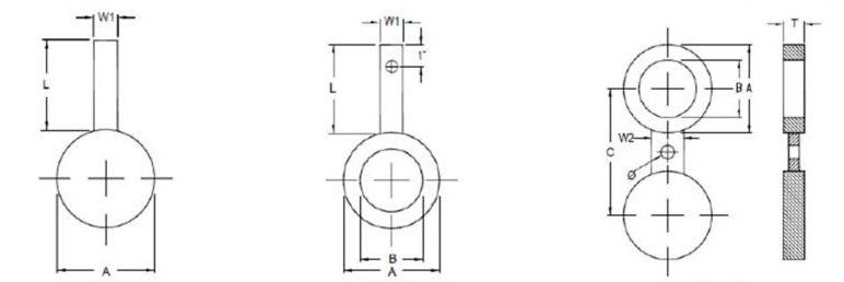 A182 Ring Spacer, Spade Flange, 300#, 1 1/2 Inch - Landee Flange