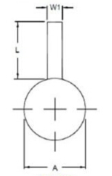 ASTM A515 Paddle Blind, ANSI B16.48, 300LB - Landee Flange