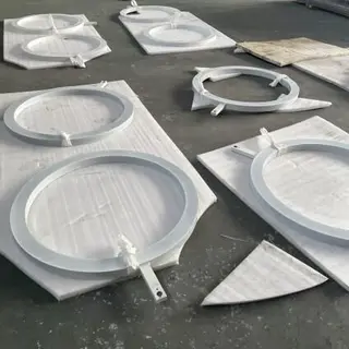 Epoxy Coated Ring Spacer Flanges