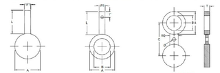 A182 Ring Spacer, Spade Flange, 300#, 1 1/2 Inch - Landee Flange