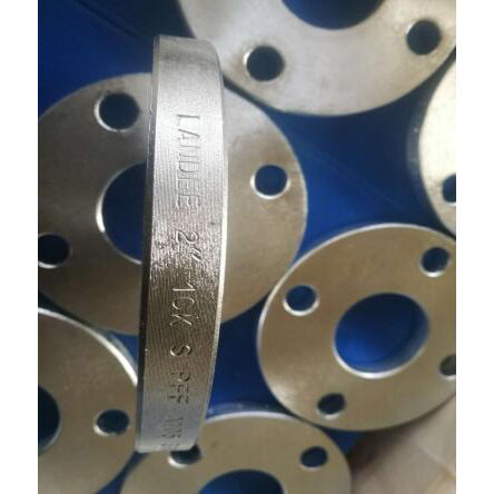 DIN EN 1092-1 Slip On Flange, A105, 4 IN, CL150, Galvanized