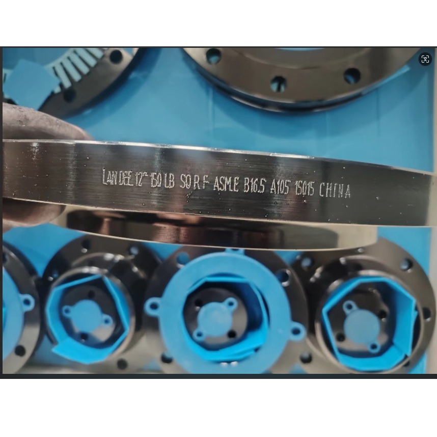 Forged Carbon Steel SO Flange, ASTM A105, CL150, 12 Inch, RF