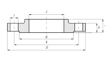 RF Slip On Flange, API 590, ANSI B16.28 - Landee Flange