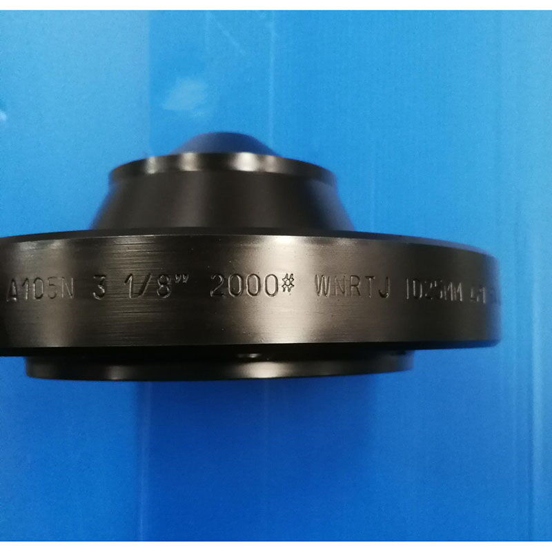 Api R J API 6A Type 6B WN Flange, ASTM A105N, 3-1/8 IN, 2000 PSI, RTJ - Landee ...