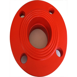 Grooved Weld Neck Flange, ASTM A536, 150MM, RF Ends