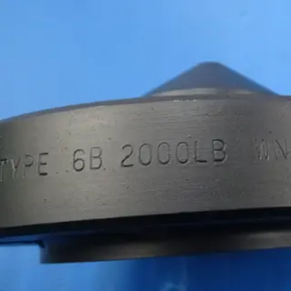 API 6A 6B Weld Neck Flange, ASTM A105N, 2000 PSI, 3-1/8 Inch