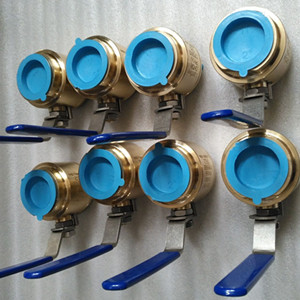 Al-Bronze Ball Valve, DN50, PN16, Threaded NPT, RPTFE Seat