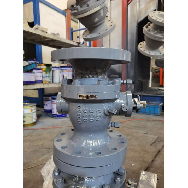 API 6D Ball Valves, ASTM A216 WCB, 8*4 Inch, CL300, 2 PC, RF